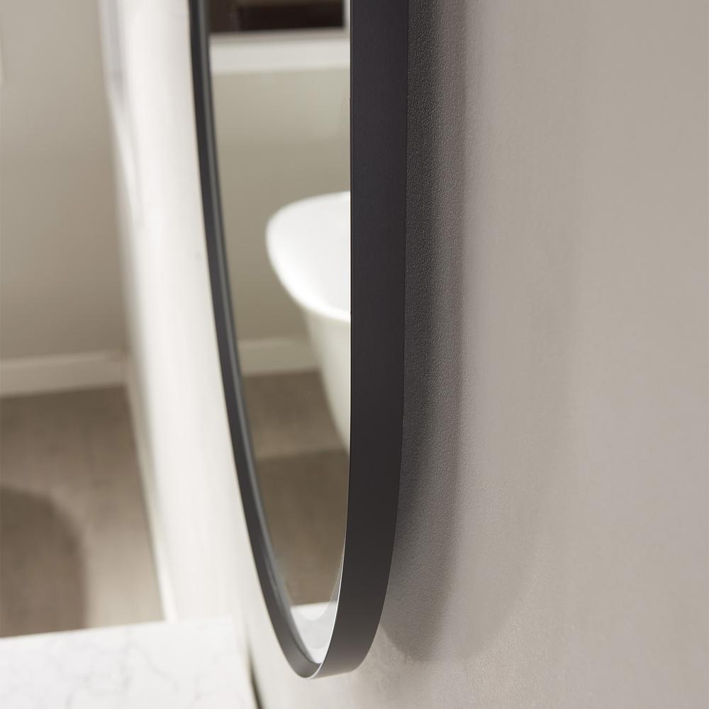 24'' Oval LED Lighted Accent Bathroom/Vanity Wall Mirror