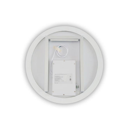 32''Modern & Contemporary Frameless Lighted Round Bathroom Mirror