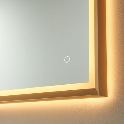 24'' Rectangle LED Lighted Accent Bathroom/Vanity Wall Mirror