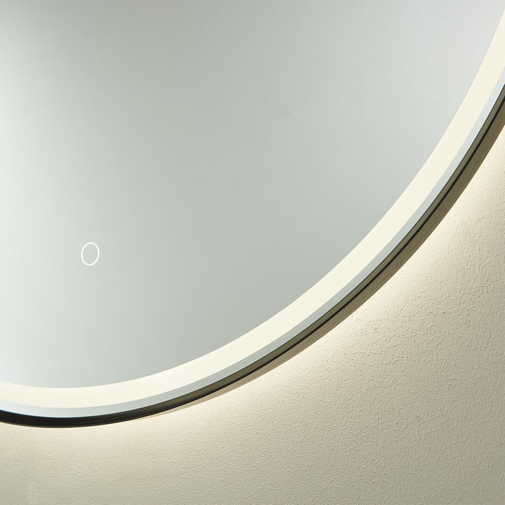 32'' Round LED Lighted Accent Bathroom/Vanity Wall Mirror