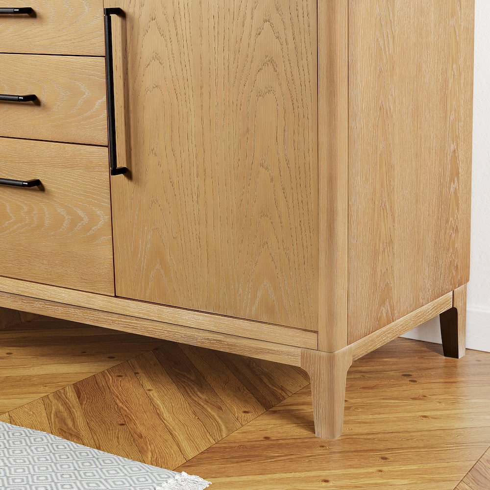 Gara 48" Free-standing Single Bath Vanity in Washed Ash Grey
