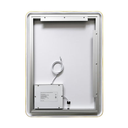 24'' Rectangle LED Lighted Accent Bathroom/Vanity Wall Mirror
