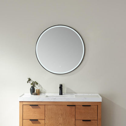 32'' Round LED Lighted Accent Bathroom/Vanity Wall Mirror