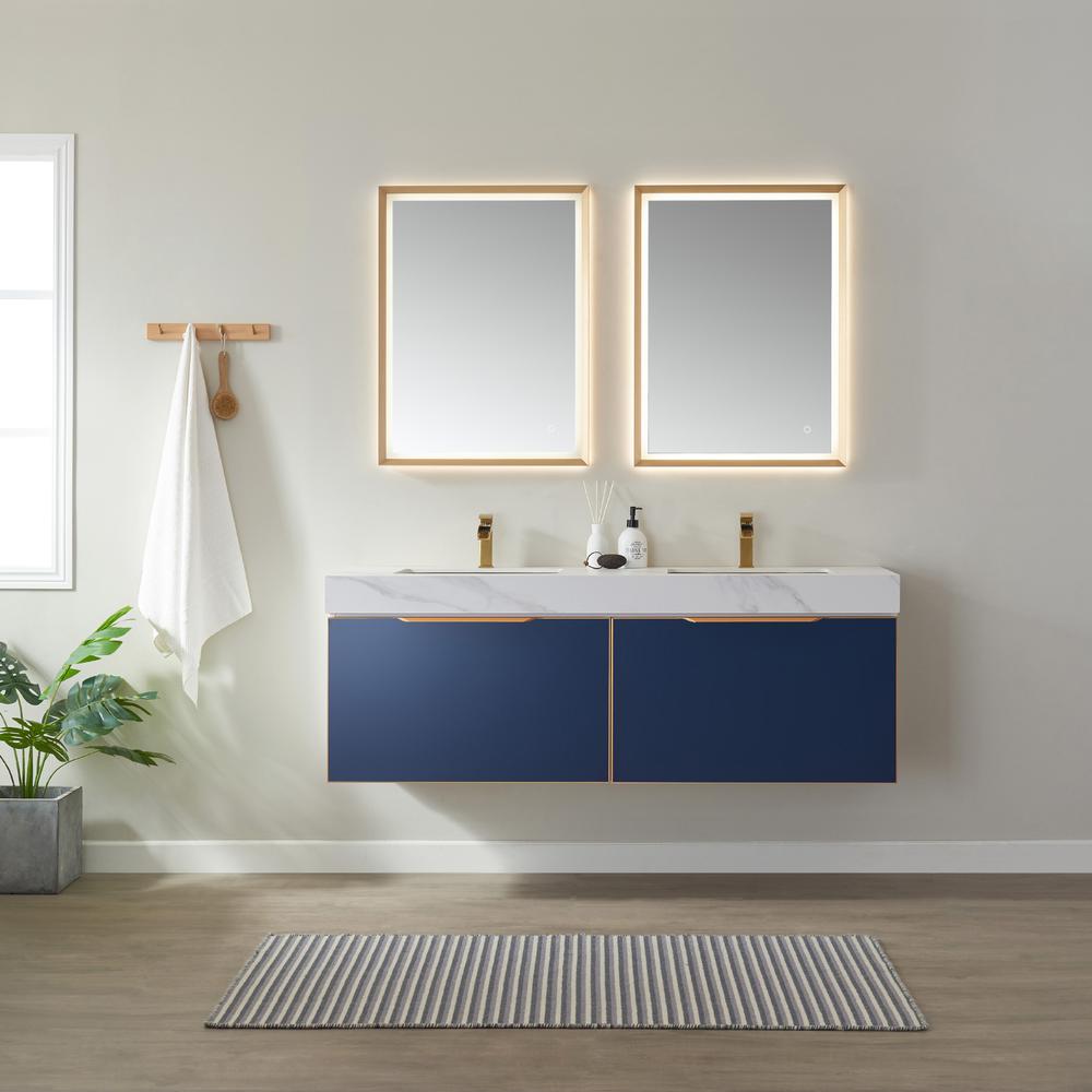 24'' Rectangle LED Lighted Accent Bathroom/Vanity Wall Mirror