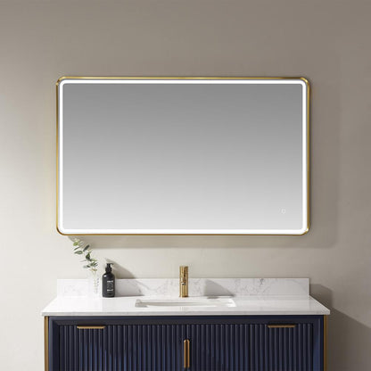 48'' Rectangle LED Lighted Accent Bathroom/Vanity Wall Mirror