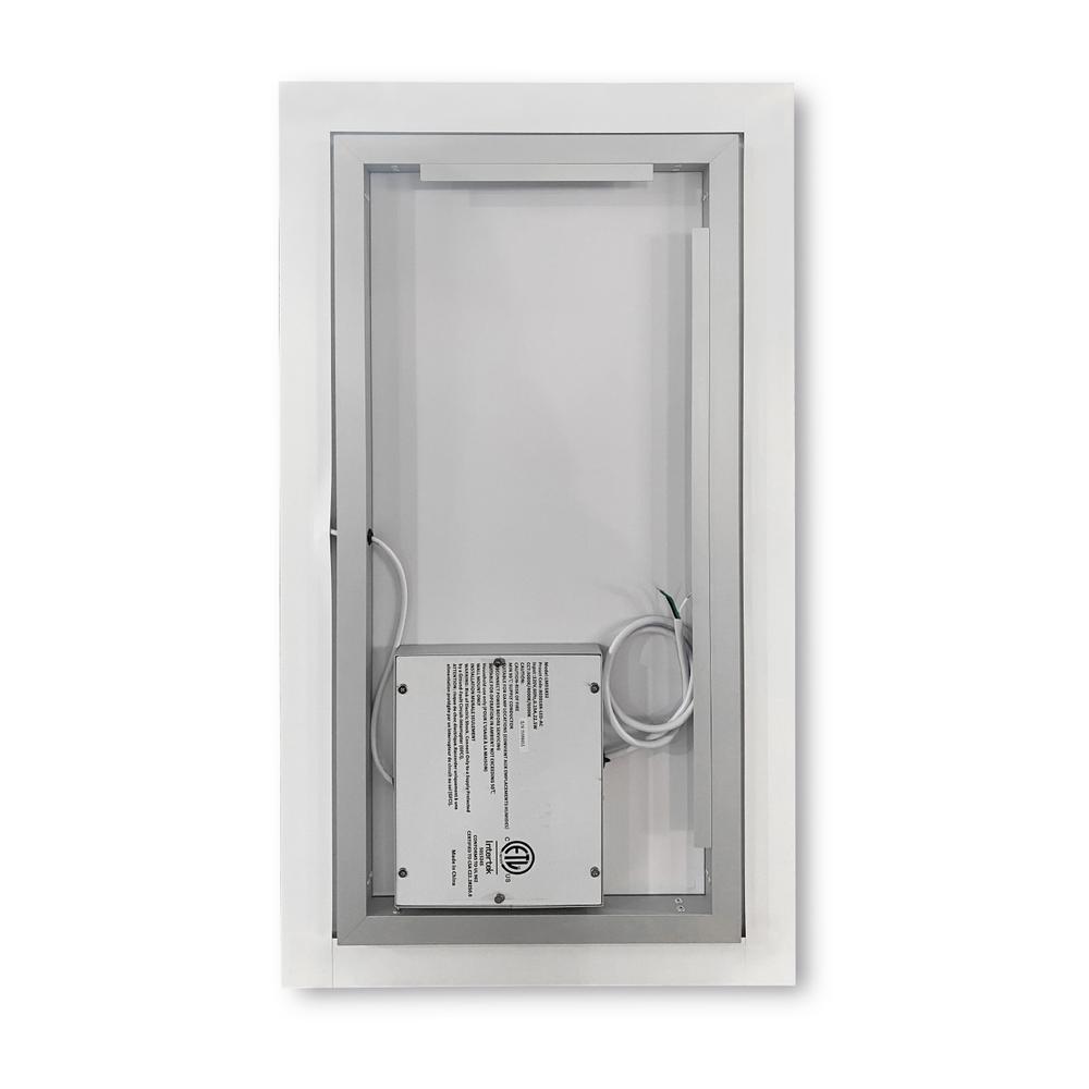 Vinnova 18''  Rectangle Illuminated Bathroom/Vanity Wall Mirror