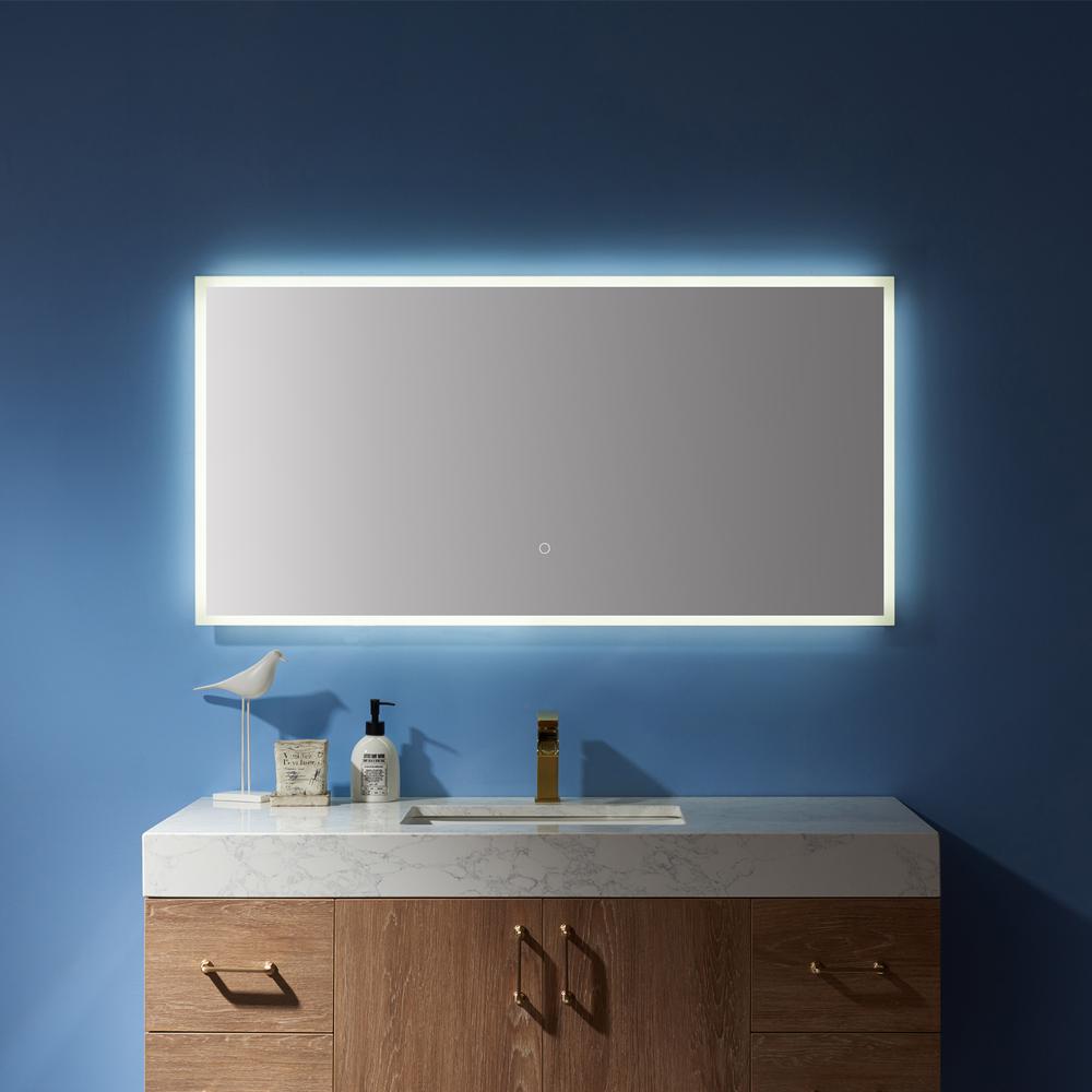 48''  Rectangle Illuminated Bathroom/Vanity Wall Mirror
