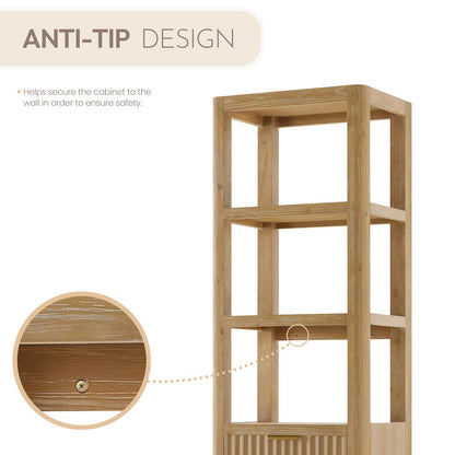 Cádiz 22in. Grey Storage Cabinet