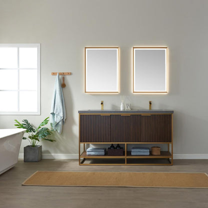 24'' Rectangle LED Lighted Accent Bathroom/Vanity Wall Mirror