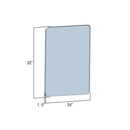 24'' Rectangle LED Lighted Accent Bathroom/Vanity Wall Mirror