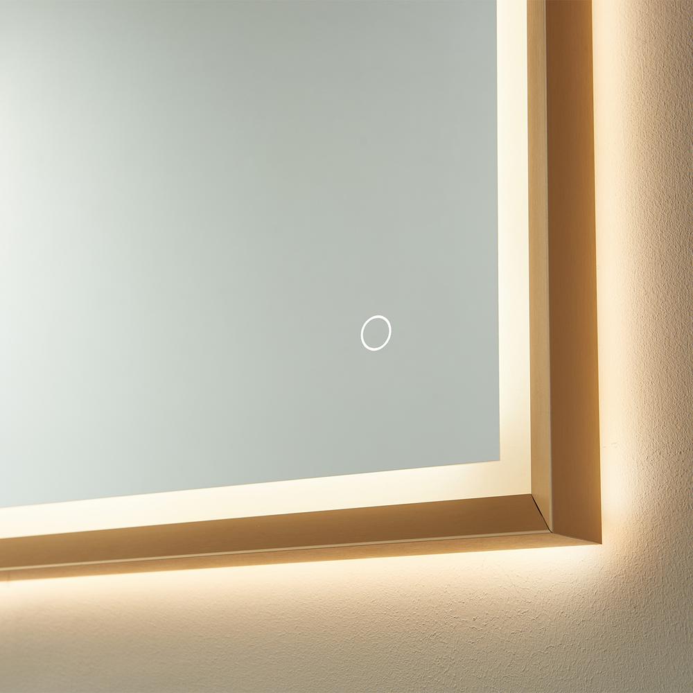 24'' Rectangle LED Lighted Accent Bathroom/Vanity Wall Mirror
