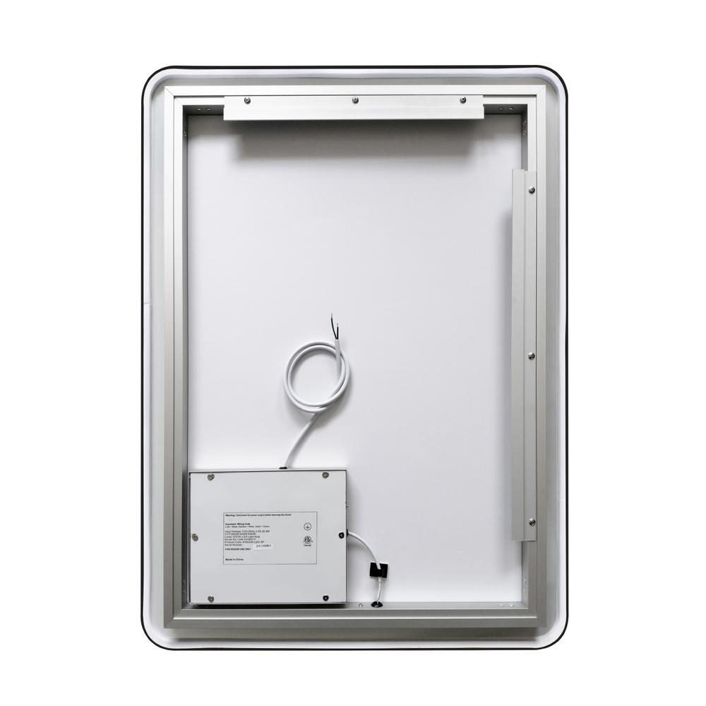 24'' Rectangle LED Lighted Accent Bathroom/Vanity Wall Mirror