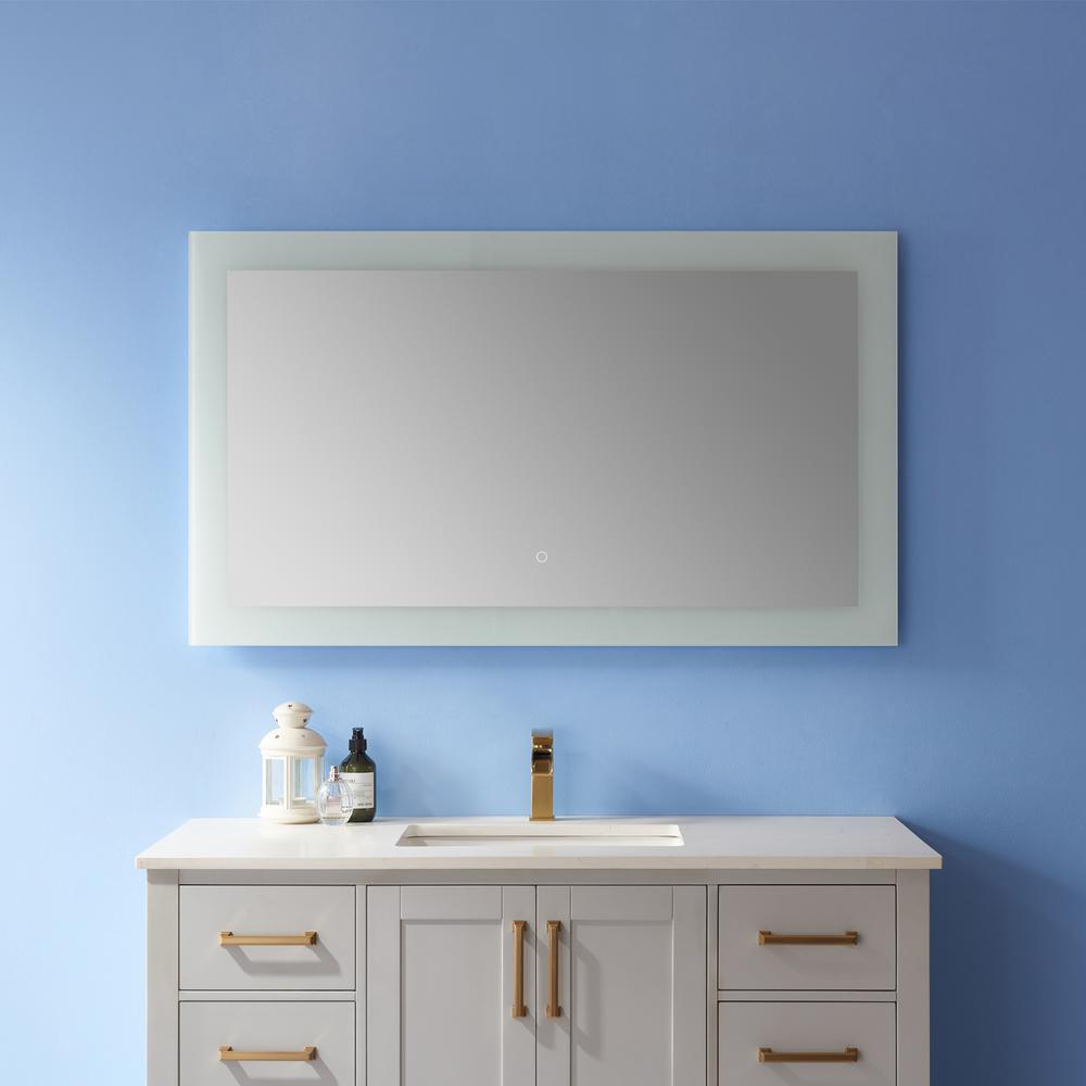 48'' Rectangle LED Lighted Accent Bathroom/Vanity Wall Mirror