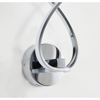 2-Light Chrome Wall Sconce With Acrylic Diffusers