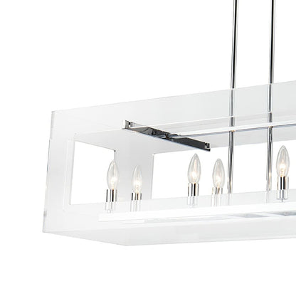 Bethel International Chandelier in Chrome Color