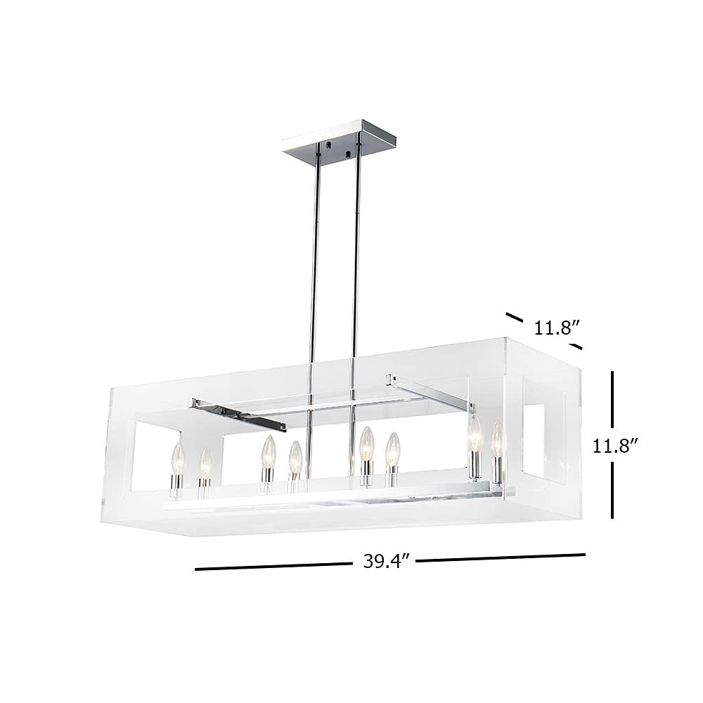 Bethel International Chandelier in Chrome Color