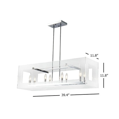 Bethel International Chandelier in Chrome Color