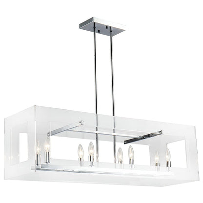Bethel International Chandelier in Chrome Color