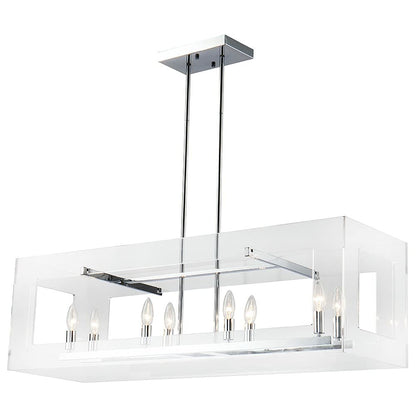 Bethel International Chandelier in Chrome Color