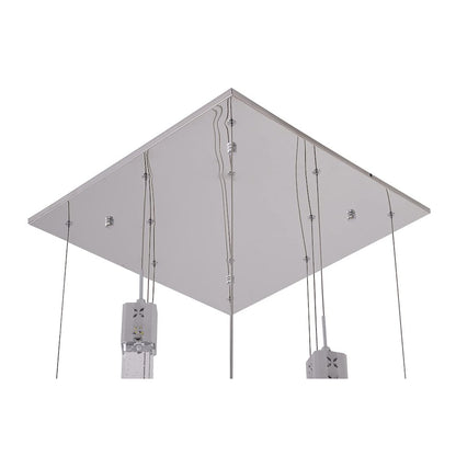 Bethel International LED Chandelier in Chrome Color