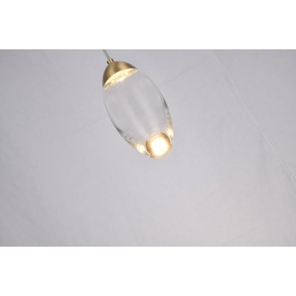 Bethel International LED Pendant in Brass Color