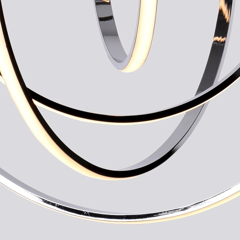Bethel International LED Chandelier in Chrome Color