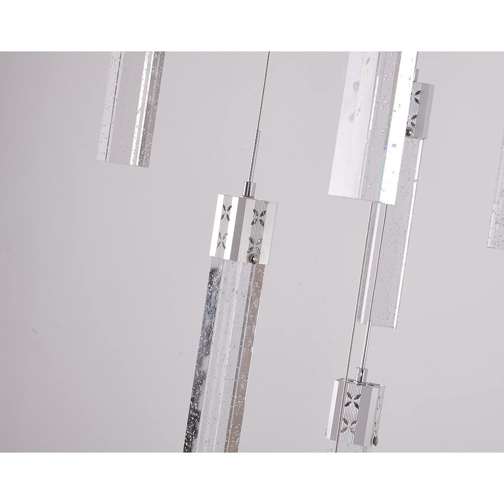 Bethel International LED Chandelier in Chrome Color