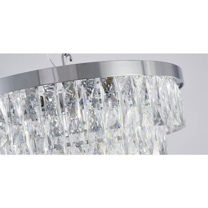 Bethel International Chandelier in Chrome Color