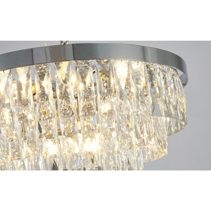 Bethel International Chandelier in Chrome Color