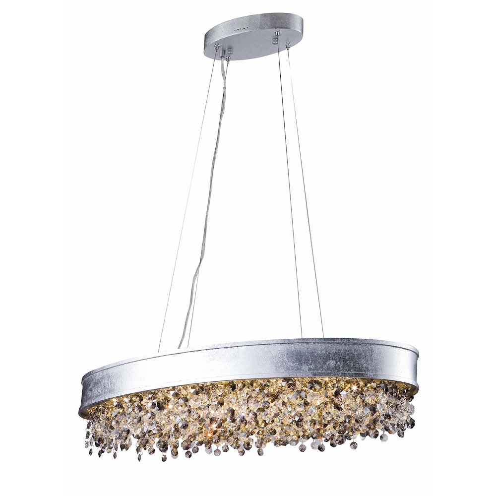 Bethel International LED Chandelier in Chrome Color