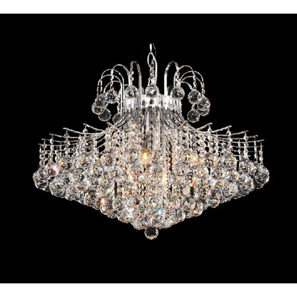Bethel International Chandelier in Chrome Color