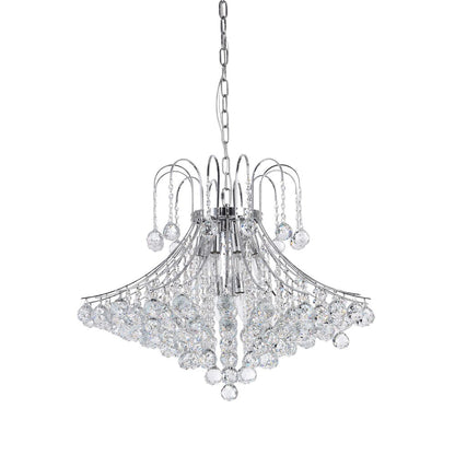 Bethel International Chandelier in Chrome Color