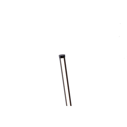 1-Light Black Linear LED Stick Table Lamp With A White Acrylic Diffuser