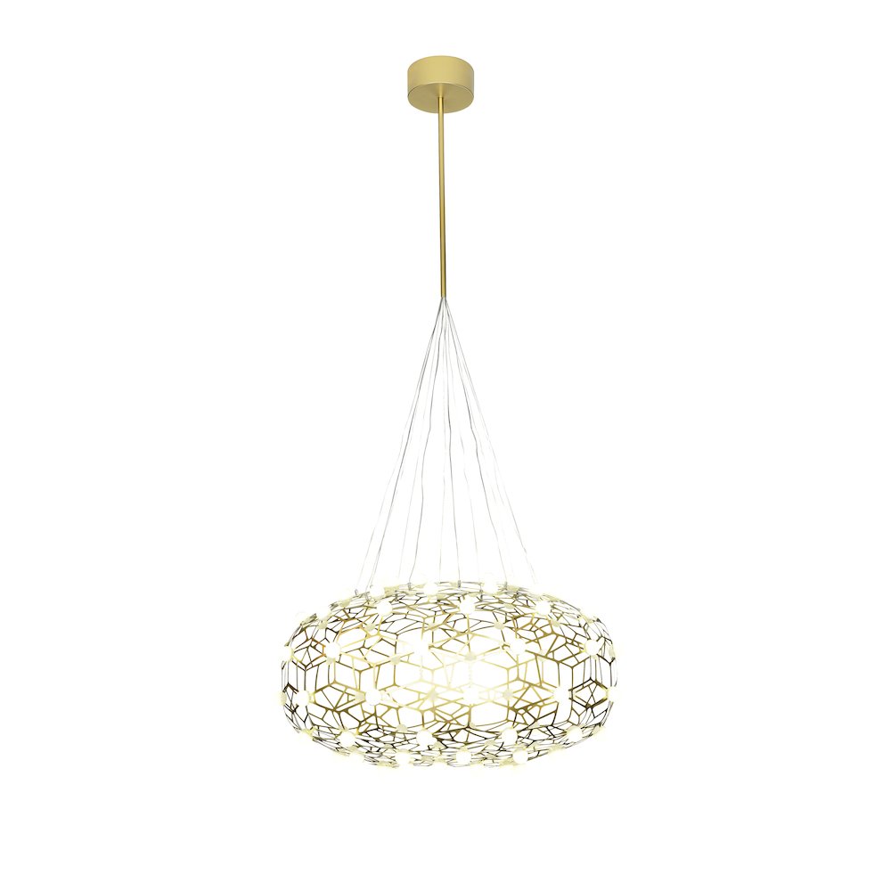 Bethel International LED Chandelier in Gold Color
