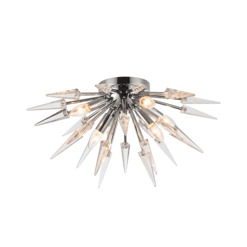 Bethel International Flush Mount in Chrome Color