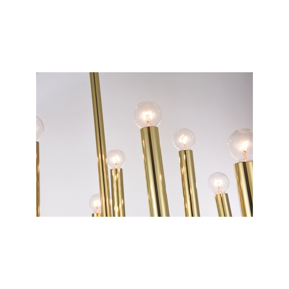 Bethel International Chandelier in Black Color