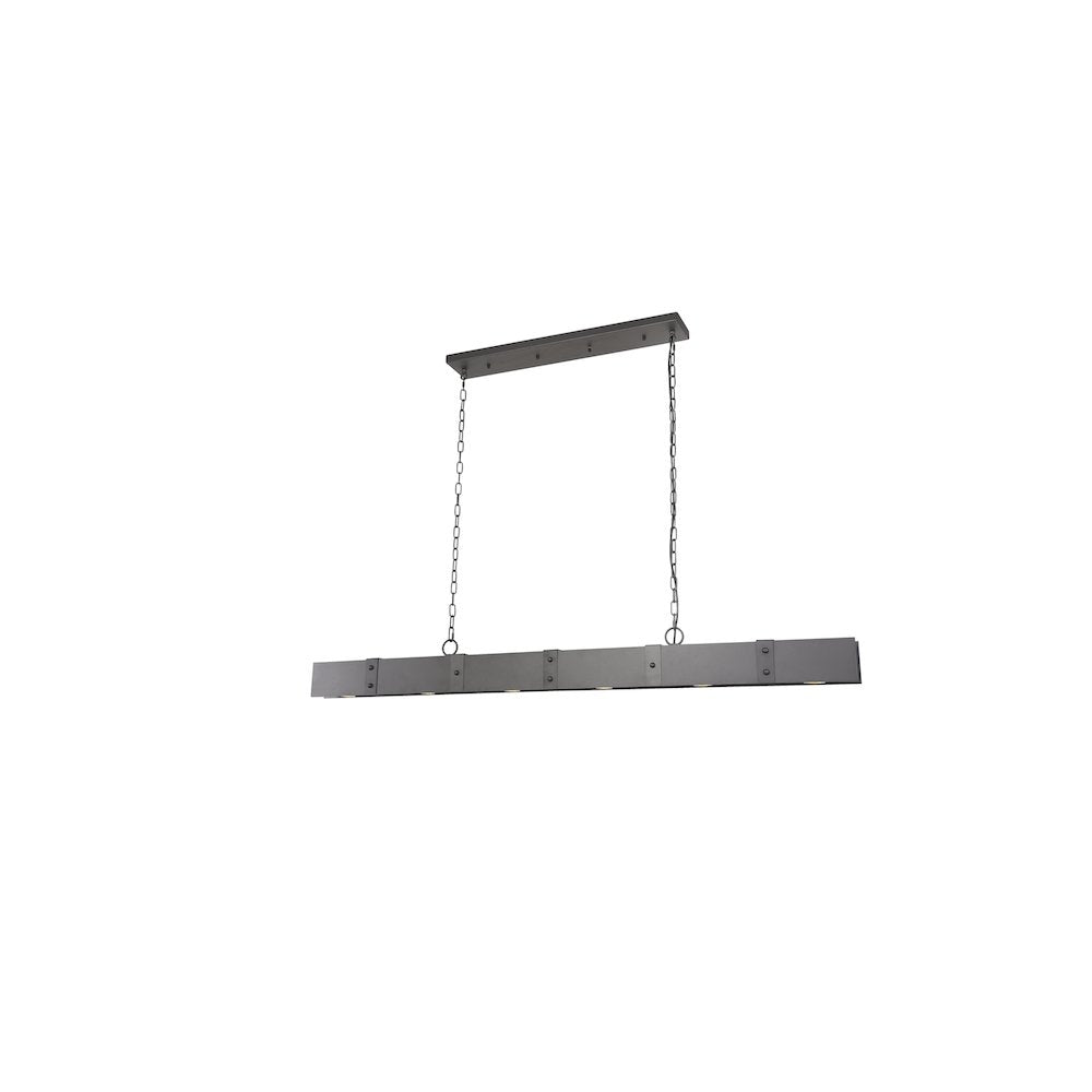Bethel International Chandelier in Grey Color