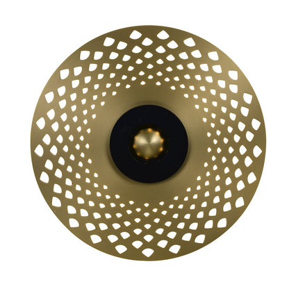 Bethel International LED Wall Sconce in Gold Color