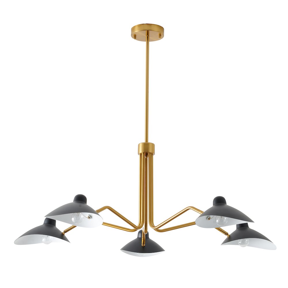 Bethel International Chandelier  in Gold Color