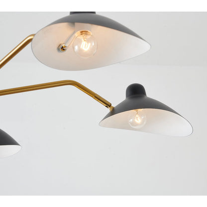 Bethel International Chandelier  in Gold Color