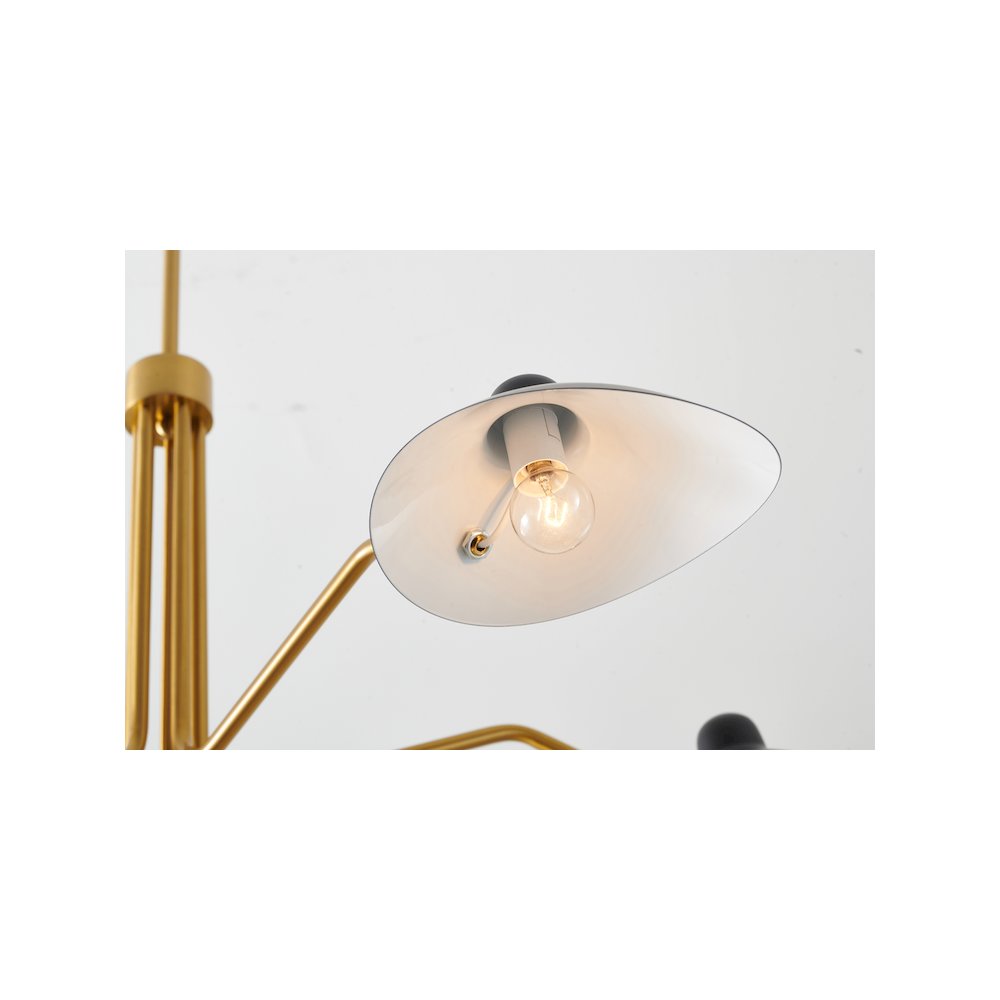 Bethel International Chandelier  in Gold Color