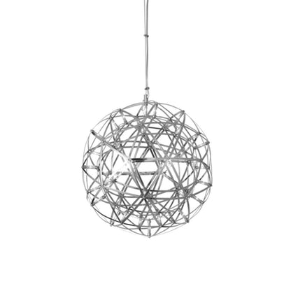 42-Light Satin Nickel Stainless Steel LED Chandelier