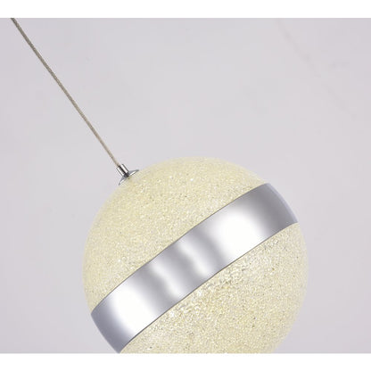 Bethel International LED Single Pendant Lighting in Chrome Color