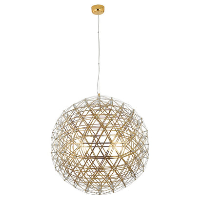 162-Light Gold Stainless Steel LED Chandelier