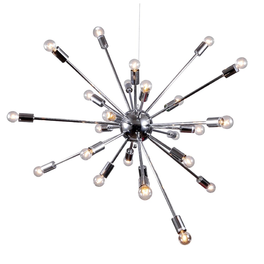 Bethel International Chandelier in Chrome Color