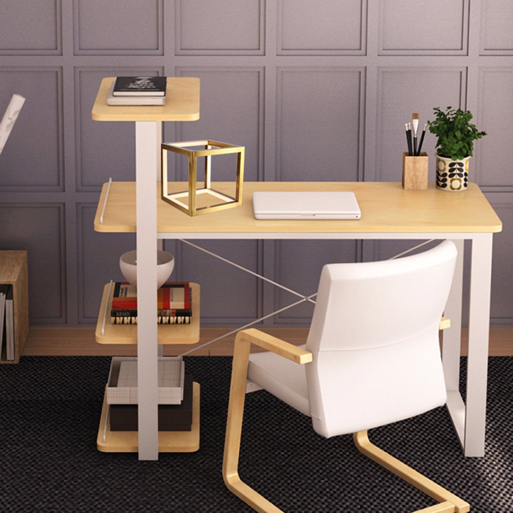 12-Light Gold LED Box Table Lamp With White Silicone Diffuser