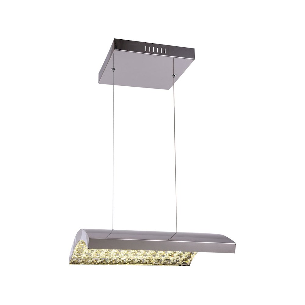 Bethel International LED Chandelier in Chrome Color