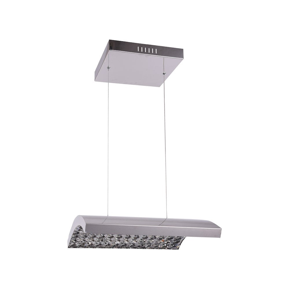 Bethel International LED Chandelier in Chrome Color