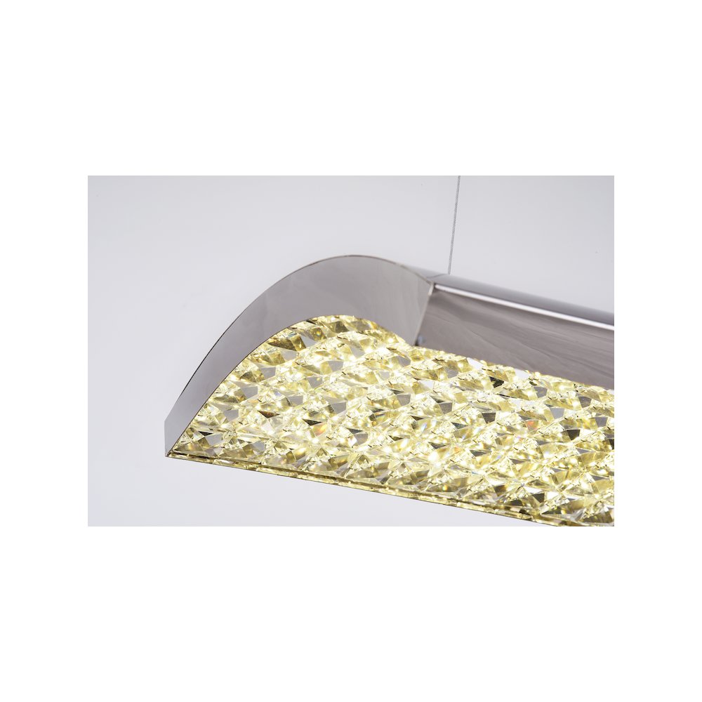 Bethel International LED Chandelier in Chrome Color