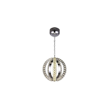Bethel International LED Chandelier in Chrome Color